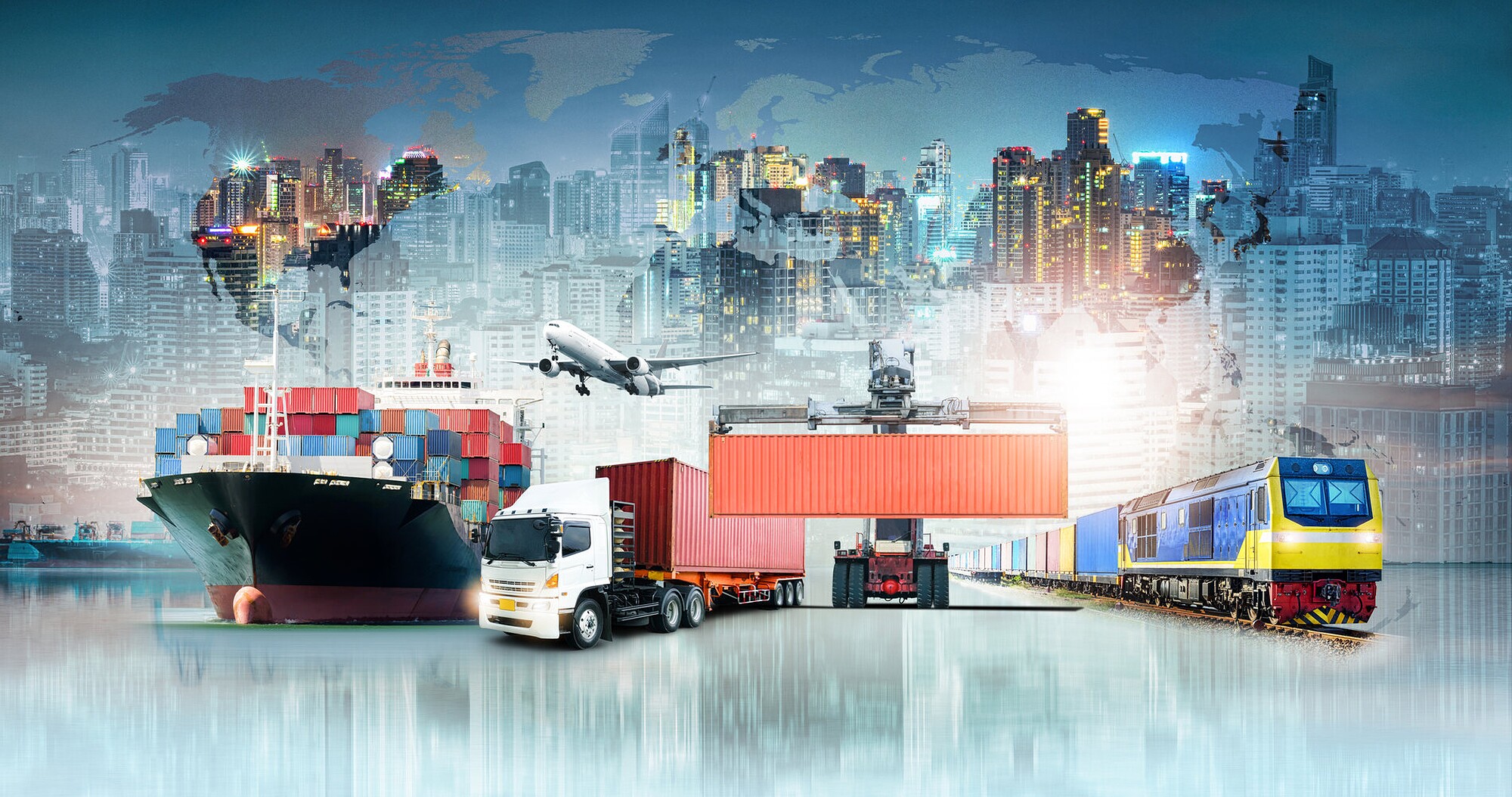 Multimodal logistics network